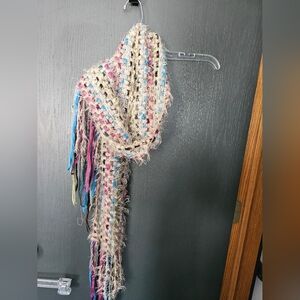 Women's multicolored scarf